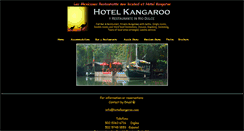 Desktop Screenshot of hotelkangaroo.com